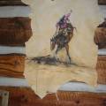 Bronco on buckskin